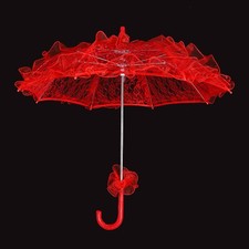 Elegant Bridal Lace Umbrella For Wedding Photography Props Premium