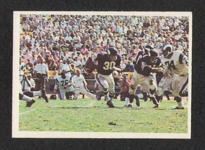 Vintage 1966 Minnesota Vikings vs Los Angeles Rams #117 EX++ Original Owner