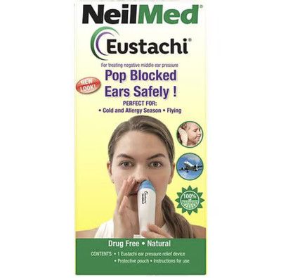 #ad #ad NeilMed Eustachi Pop Blocked Ear Safely 1 Count $24.99