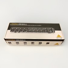 Behringer U-Phoria UMC404HD USB Audio/MIDI Interface - Black