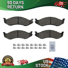 Front High Performance Brake Pads w/Hardware for Jeep TJ 1997 - 2006 SALE