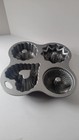 Nordic Ware Bundt Quartet Pan 7 Cup Mini Cake Pan 4 Designs — photo 3