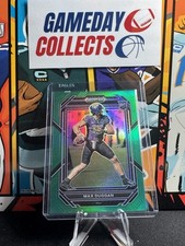 2023 Panini Prizm Draft Picks Max Duggan #107 TCU Green Prizm Rookie