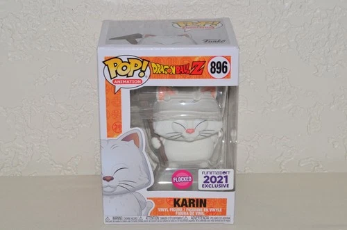 Dragon Ball Z Karin Flocked Funko Pop Figure Funimation 2021 Exclusive