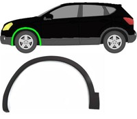 Radlaufverbreiterung FüR Nissan Qashqai 2007 – 2014 Vorne Links