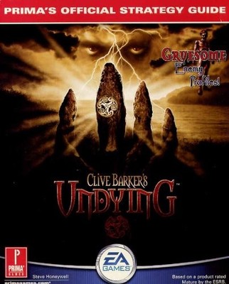 CLIVE BARKER'S UNDYING: PRIMA'S OFFICIAL STRATEGY GUIDE By Steve Honeywell *VG+*