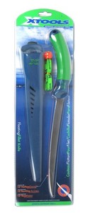 Couteau de filet flottant XTools 10in Bord de terre creux avec couverture de lame