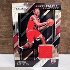 Prizm 18-19 2018 Sensational Swatches jersey Wendell Carter Jr