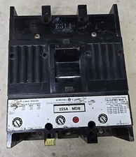 GE TAJ32FMD 225 AMP MINE DUTY CURCUIT BREAKER 3 POLE 600 VAC