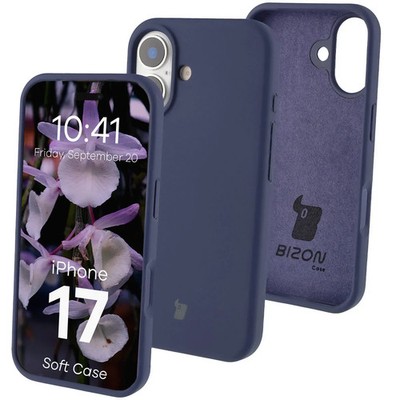 Handyhülle für iPhone 17 Bizon Case Cover Schutz Hülle Etui Hülle Dunkelblau