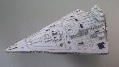 Vtg 1979 Kenner Star Wars Imperial Star Destroyer Diecast * Used no dropship