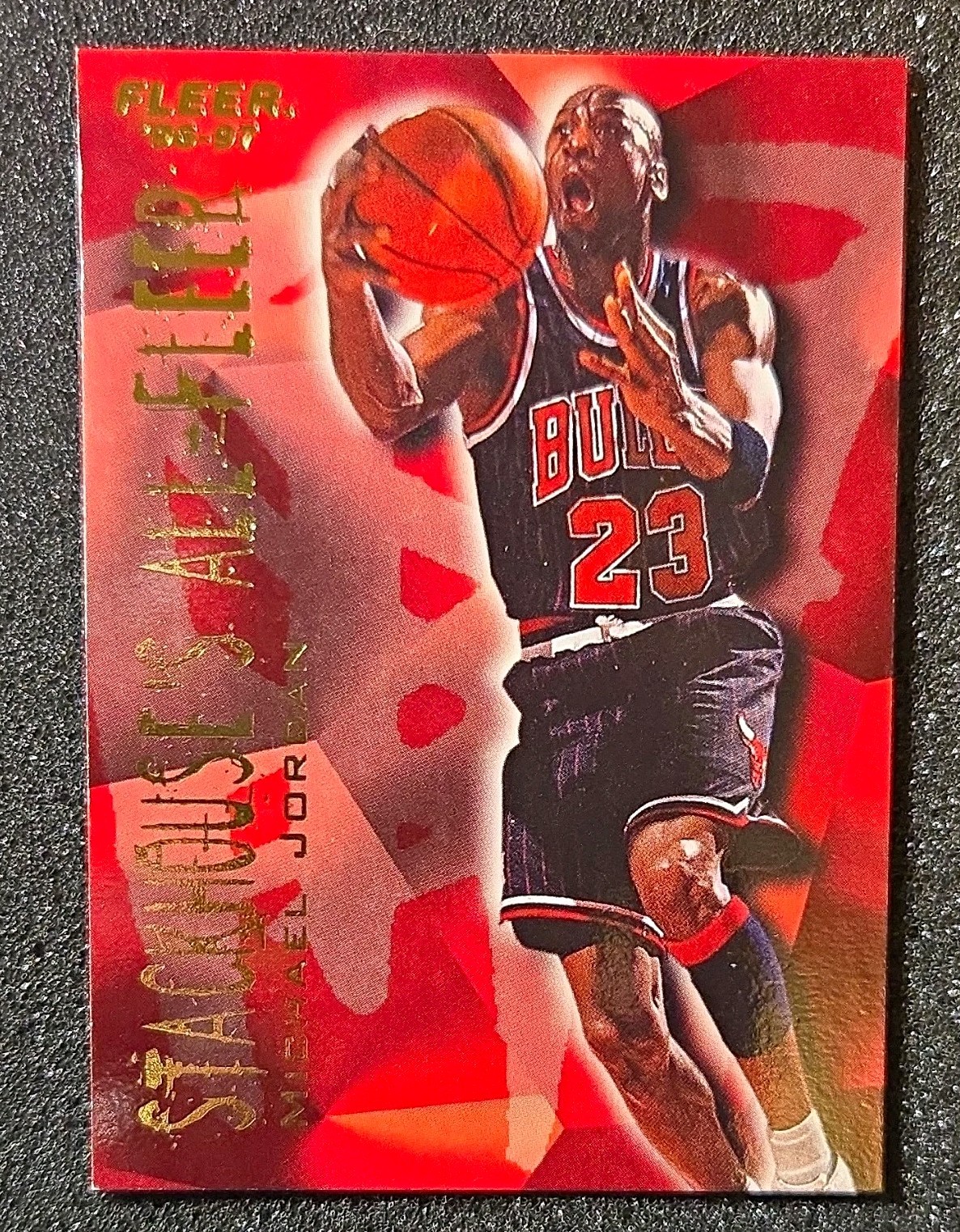 1996-97 Stackhouse's All-Fleer Insert Michael Jordan /12