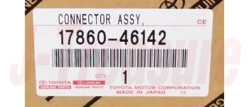 Conjunto de conector de aire de admisión genuino LEXUS GS300 JZS160 01-05 17860-46142 FABRICANTE DE EQUIPOS ORIGINALES Foto 3 de 4