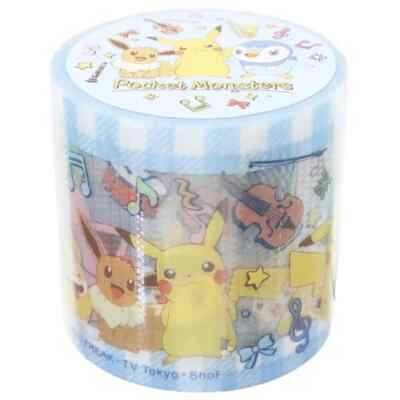Marimo Craft / Pokemon Characters Music pattern YOJO Tape / Japan Pikachu Piplup