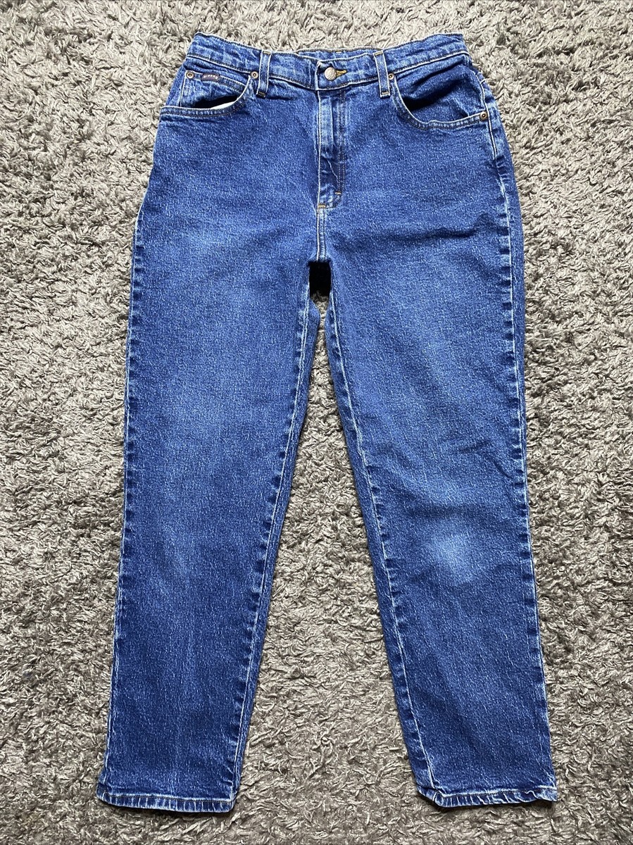 デニム・ジーパン MOTHER Women Denim Pants 10417 104OLS Blue The Mid Rise Rambler Zip Ankle - Out Of The Blue | MOTHER DENIM