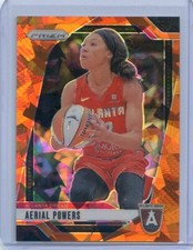 2024 Panini Prizm WNBA AERIAL POWERS #37 ORANGE ICE PRIZM DREAM