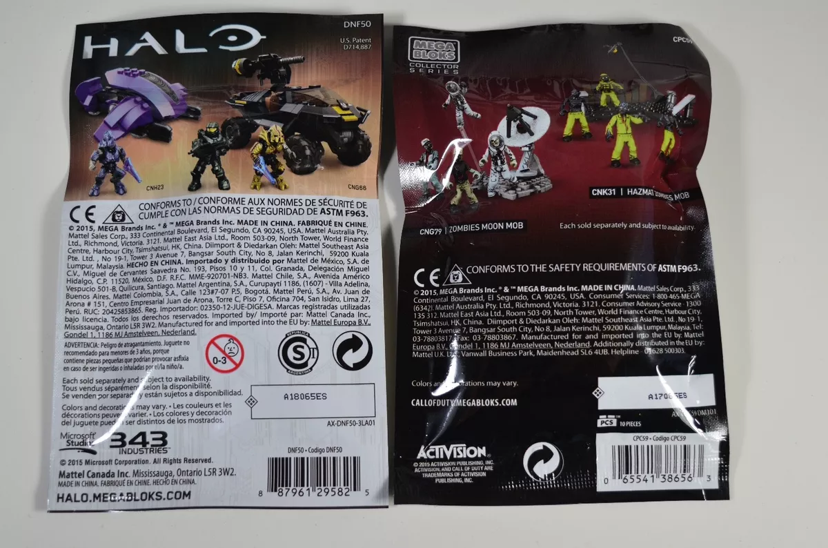 NYCC 2015: Mega Bloks Halo Heroes Series 2! Forge! Romeo! - Halo Toy News