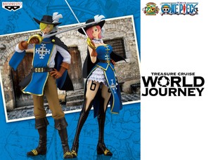 Onepiece Treasure Cruise World Journey Vol 2 Sanji Vinsmoke Reiju 2 Figure Set Ebay