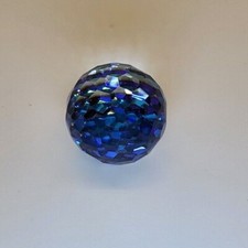 Swarovski Crystal Bermuda Blue Disco Ball 4861 Stone 3/4 Flatback; 4 sizes