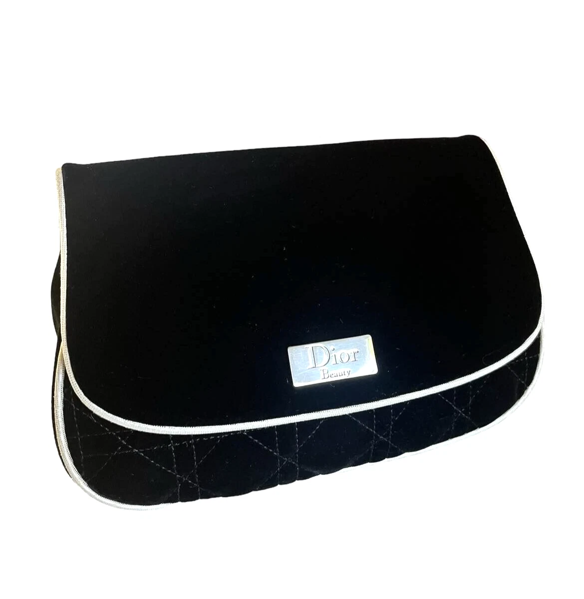 Sac à main vanité original DIOR / or matelassé velours / parfait état