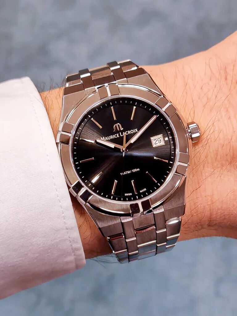 Maurice Lacroix Aikon Quartz 40mm | eBay Maurice Lacroix Aikon Quartz 40mm | eBay