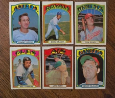 1972 TOPPS BASEBALL YOU PICK #201 - #398 ****FREE SHIPPING****