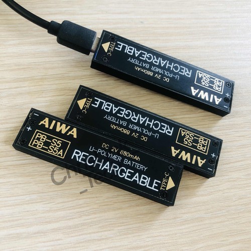 AIWA PB-3 PB-4 Cassette Player Battery -DC 2V 1380mAh - Picture 4 of 4