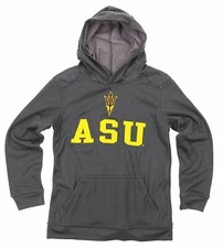 NCAA Youth Arizona Sun Devils Performance Hoodie, Grey