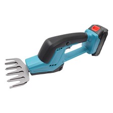 Tagliasiepi Senza Fili 21V, Tagliasiepi Elettrico 2 in 1 e Tagliaerba Portatile