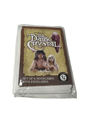 Jim Henson's The Dark Crystal 6 Note Cards w/Envelopes Loot Crate Exclusive A6