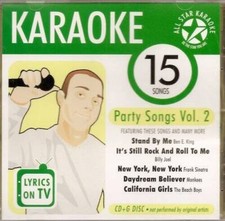 All Star Karaoke: Party Songs 2 - Audio CD By Various - VERY GOOD
