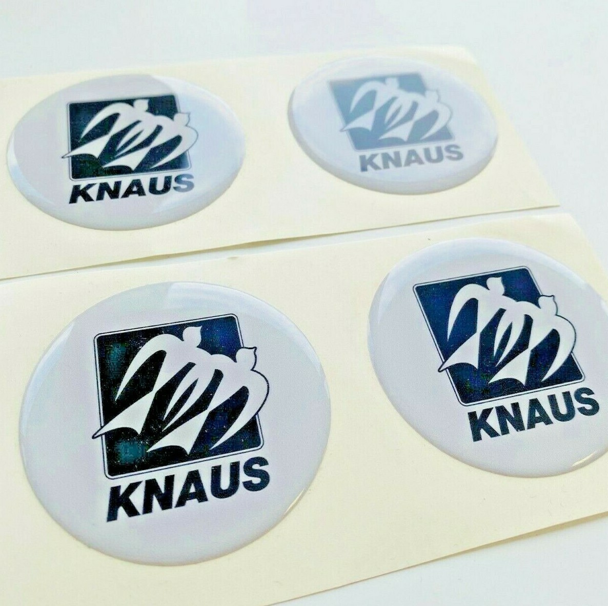 KNAUS Wohnwagen Und Wohnmobil Aufkleber , Radaufkleber, Epoxy 56mm
