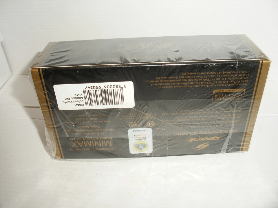 1/43 Spark Diecast S3034 - Lotus Renault E20 2012 Monaco GP Raikkonen - NEW - Image 2 of 3