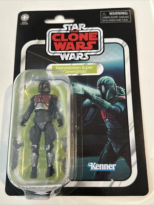 Star Wars Vintage Collection VC243 Clone Wars - Mandalorian Super Commando MOC 