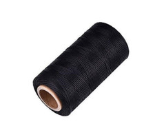 260M 150D 1 Mm Cordon De Hilo Encerado Para Coser Cuero Para Manualidades NEW