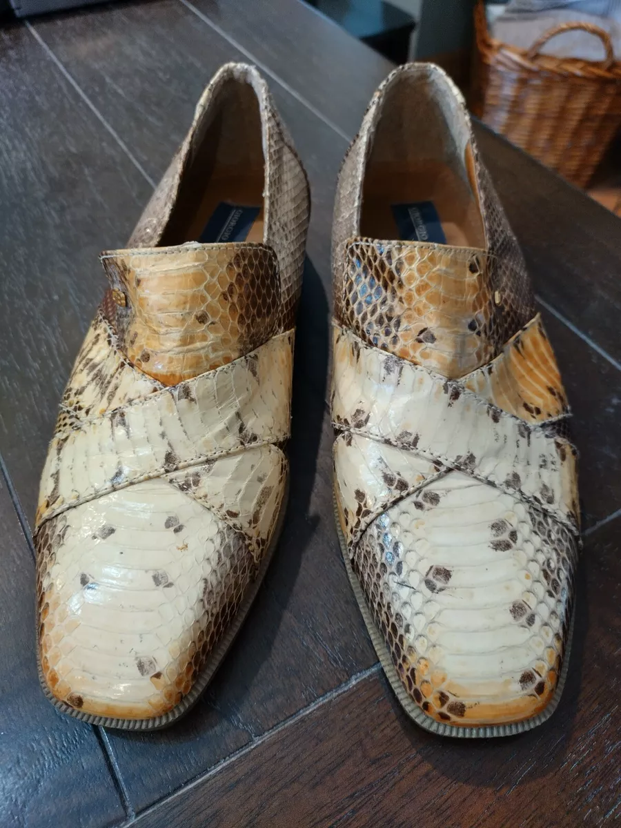 Giorgio brutini snakeskin shoes best sale