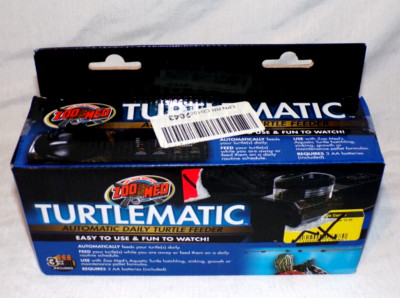 ZOO MED Turtlematic Automatic Daily Turtle Pellet Food Feed Feeder TF-10
