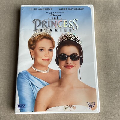 Disney: The Princess Diaries (1) (DVD 2001) Comedy Anne Hathaway Julie  Andrews