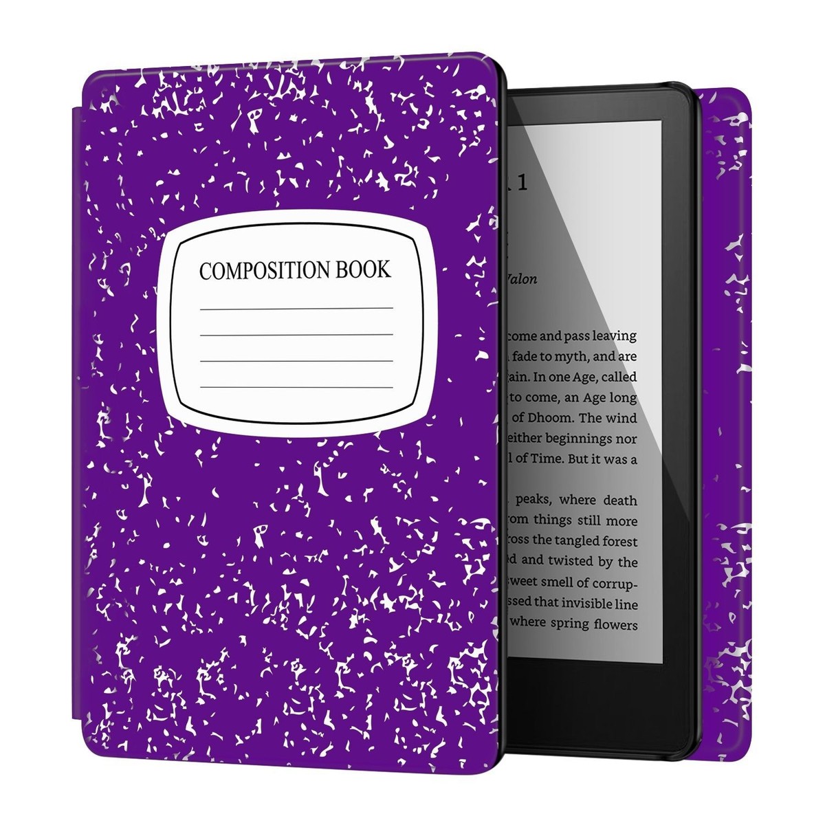 Kindle 6インチ 本体 + パープルカバー Case for 6