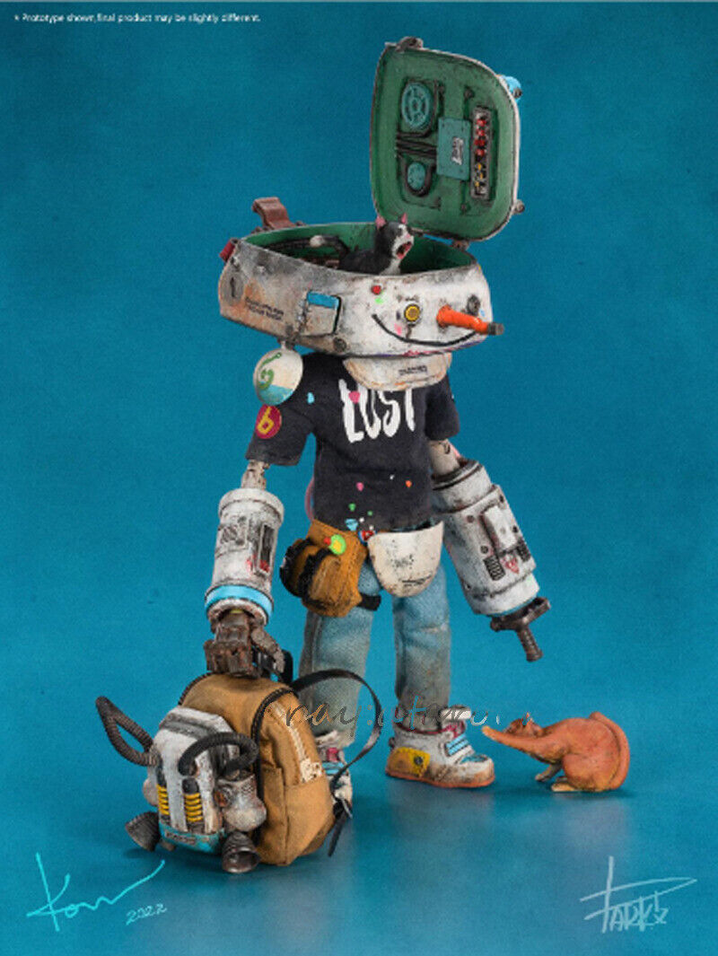 New DAMTOYS x COALDOG Kow Yokoyama Jump Snowman 1/12 Action Figure