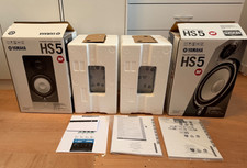 YAMAHA HS5 - MATCHED PAIR - POWERED STUDIO MONITOR SPEAKERS - BLACK -