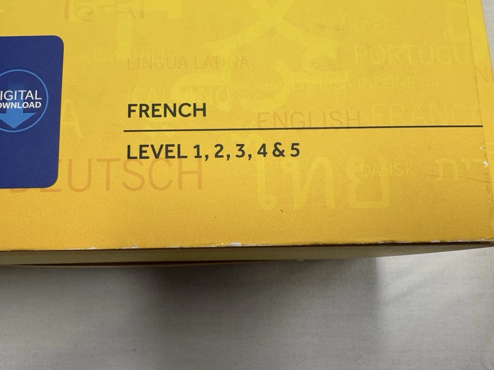 Rosetta Stone French Level 1-5 Windows /Mac New - Image 3 of 4