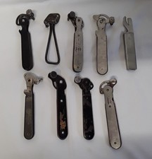 Konvolut 9 alte Dosenöffner Franz Janzen D.R.P.  Sieger Feldbesteck Columbus 