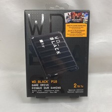 WD_BLACK P10 2TB USB Portable External HDD Game Drive Black PS4 Xbox One PC