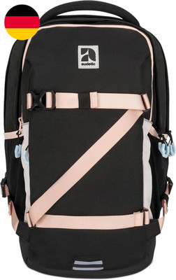 Schulrucksack Mädchen Teenager Schwarz Rosa - Cosmo - Schulranzen Für Klasse 5 -