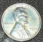 1943 Steel War Penny. Free Shipping!