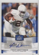 2012 Leaf Draft Auto Blue Fozzy Whittaker #FW1 Auto 2k3