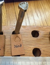 #D608 7-SEED BORDER LEATHER TOOLING STAMP