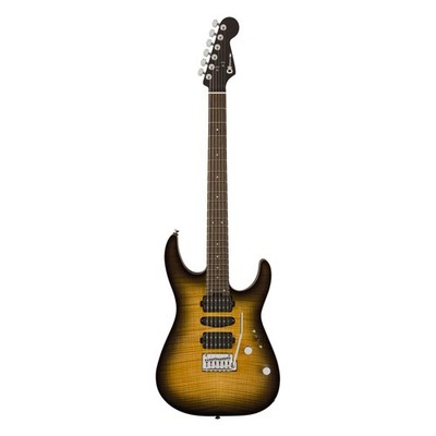 Charvel MJ DK24 Dinky HSH 2PT W Mahogany Antique Burst - E-Gitarre
