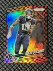 2025 Panini Prizm Football Black and Red Checker Nico Collins #231